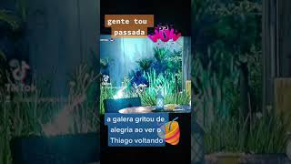 hoje a volta do Thiago a sede foi lindo com muita alegria 🤩 afazenda13 teve a volta da day e Thiago.