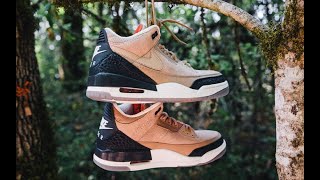 Dope As Hell | Unboxing Air Jordan 3 JTH “Bio Beige” Man Of The Woods | In-Depth Detail Review