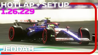 F1 24 JEDDAH Hotlap + Setup (1:26.229) - 44th Worldwide Ranking 💪