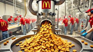 How McDonald's Chicken Nuggets are Made 🔥 Captain Discovery