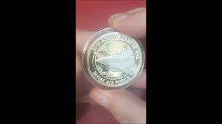 Turks & Caicos Islands 20 Crowns #shorts #silver #999 #raf #airfoce #Tornado