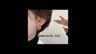 Luxury Line Design Earing -Cash on Delivery-Only on 545