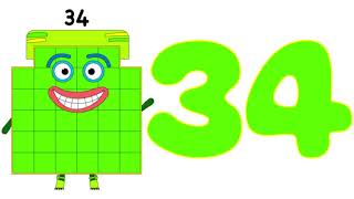 Skater Numberblock 34