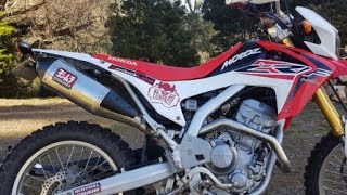 4,500 km  riding review and modifications Honda CRF250L