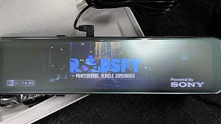 ROADSPY 4k resolution mirror dashcam