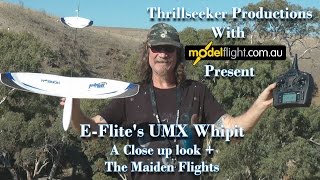 E-Flite UMX Whipit Discus Launch Glider Maiden Flight