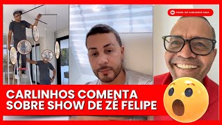 😅 SERÁ QUE JAIRINHO ACERTOU NA TROCA DO LUSTRE? | CARLINHOS ELOGIA O SHOW DO ZÉ FELIPE