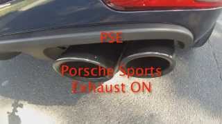 2016 Porsche Macan Turbo Exhaust POV PSE Sports Exhaust