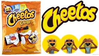 Читос Эмодзи Стикеры Акция 2017 | Cheetos Emoji Stickers 2017