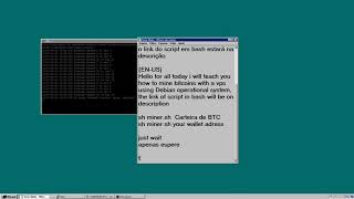 Como minerar bitcoins com uma VPS debian  How to mine bitcoins with a debian VPS1