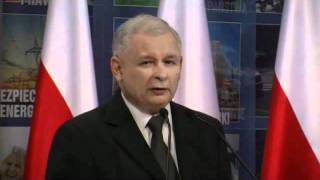 28.08.11 Konferencja prasowa PiS z udziałem J.Kaczyńskiego