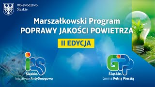 Marszałkowski Program Poprawy Powietrza - Konferencja prasowa