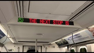 OpenBVE NEW: R142 Working Overhead Signage on the (5) From Eastchester To West Farms Square Ride