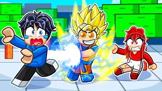 Playing as PROTECTIVE GOKU in Roblox Strongest Battlegrounds!