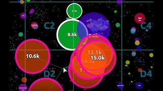 Agario PT Takeover vs 2 botter #19