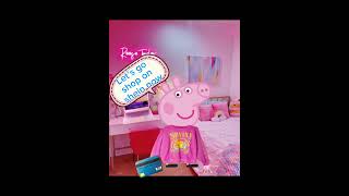 Pepa pig goes online shopping 🛍🐬💖