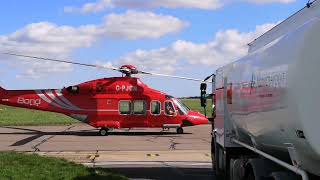 Bond Helicopters AgustaWestland AW139 G-PJCN at Norwich Airport