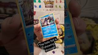 Pokemom Go card is leaking Holo Foil?! #pokemon