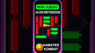 Mini juego 28 de septiembre Hamster Kombat #hamsterkombat #nft #gaming #fyp #minigames