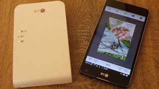 Обзор карманного принтера LG Pocket Photo PD239