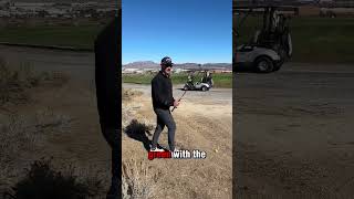 Pitching wedge cannon #golf #badgolf #golfskill #badgolfer