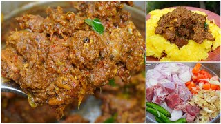 BEEF PEPPER ROAST - KERALA STYLE BEEF ROAST - MALAYALAM RECIPE - EASY BEEF CURRY RECIPE