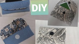 خياطة حافظة 🎟البطاقات و👓النظارات بطريقه سهله❤️DIY)Sewing eyeglass( and card case