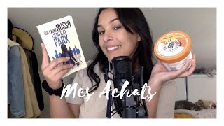 ASMR Français : Mes Achats Beauté & Livres