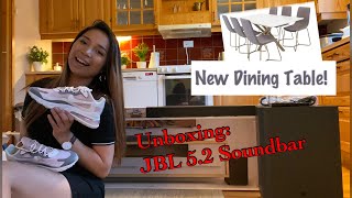 UNBOXING: JBL 5.1 Sound bar + NEW Dining Table & more!