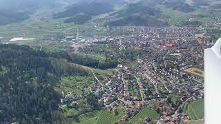 Schauenburg, Gaisbach, Oberkirch und Papierfabrik Köhler | Heimat Schwarzwald von oben