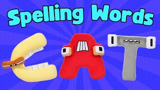 Spelling Words with Alphabet Lore Plushies | Plushy Kids