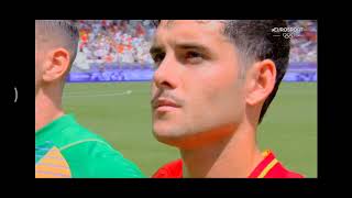 Spain vs Egypt National Anthem - Olympic Paris 2024