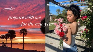 PREPARE FOR THE NEW YEAR WITH ME || self care, photos, new resolutions