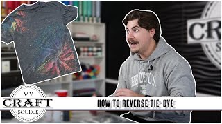 HOW TO REVERSE TIE-DYE | My Craft Source | Tulip Tie-Dye Kit