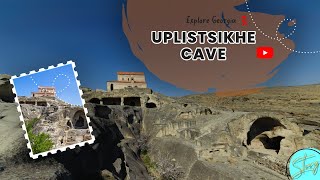 Journey Back in Time: Uplistsikhe - The Ancient Cave City #Uplistsikhe #AncientCaveCity