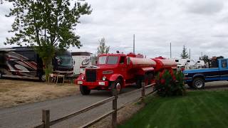 Sterling Lee&Estes tanker truck and trailer