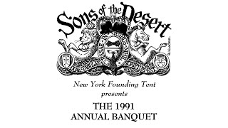 Sons of the Desert 1991 Banquet