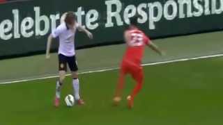 22.03.2015 Daley Blind ANKLE BREAKER SKILL on Emre Can Liverpool vs Manchester United