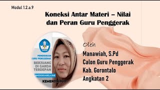 Modul 1 2 a 9 Koneksi Antar Materi   Nilai dan Peran Guru Penggerak