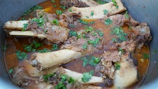 Lahori Special Beef Bong Gravy Recipe - Lahori Style Bong Beef Recipe By Hafiz Naveed