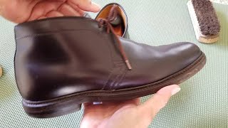 Restored Alden Ravello Shell Cordovan Chukka Boot Barrie Last