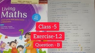 Exercise - 1.2 Q-B | Class-5 Maths | Living Maths | Ratnasagar Publication | Chapter 1 Place Value