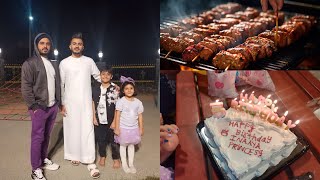 Fujairah vlog | BBQ at shees park | Meet chota bhai bara bhai | Birthday celebration #sammyfood