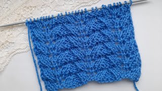 Easy And Beautiful knitting pattern