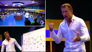 Incredible footage of Herve Renard's half-time team talk against Argentina || #qatar2022