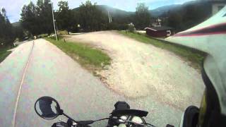 Derbi Senda Baja 125 -Wheelies (A Normal Day)