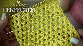 РОСКОШНАЯ СЕТКА: КУЧИНЕЛЛИ ОТДЫХАЕТ! 🙌 BEAUTIFUL KNITTING PATTERN