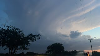 Severe storm in Northwest Texas