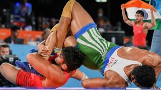 Naveen Malik Wins Against Pakistani wrestler | Naveen Malik win Gold medal🥇| commonwealth games 2022