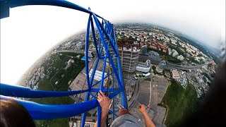 Climbing crane in 360°. Get your adrenaline pumping